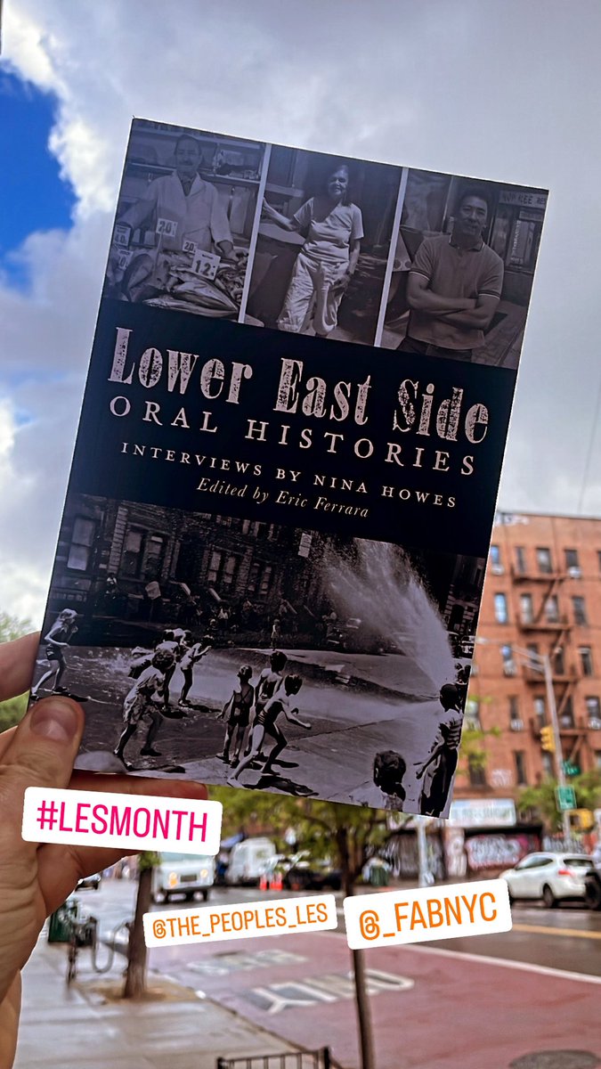ShopExit9's tweet image. May is Lower East Side History Month.  Read up on some oral histories about this unique neighborhood. #lesmonth #leshistorymonth #peoplesles @_FABnyc