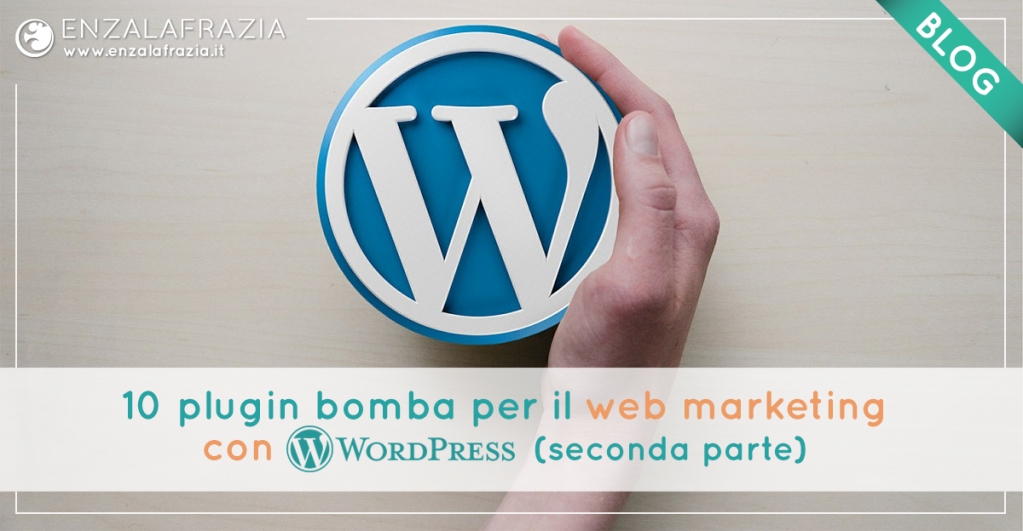 Con i plugin giusti WordPress può diventare un potentissimo strumento per la tua strategia di web marketing.
In questa lista trovi 10 plugin bomba per il web marketing: enzalafrazia.it/plugin-webmark…