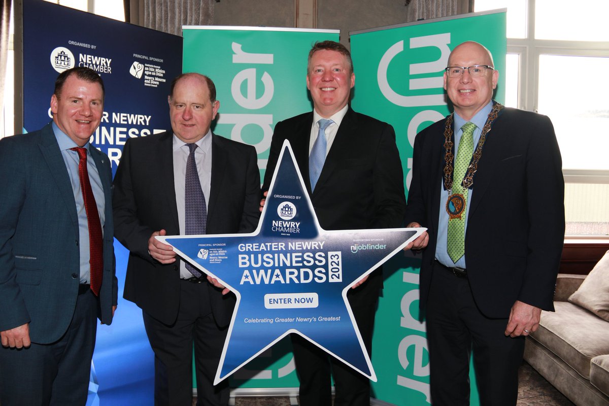 GREATER NEWRY BUSINESS AWARDS 🏆

Best Business in the Community 
SPONSORED BY: Newry Credit Union

𝗖𝗟𝗢𝗦𝗜𝗡𝗚 𝗗𝗔𝗧𝗘 𝗙𝗢𝗥 𝗘𝗡𝗧𝗥𝗜𝗘𝗦:
Friday 5th May at midnight

𝗘𝗡𝗧𝗘𝗥 𝗡𝗢𝗪:
bit.ly/2YwvWi5