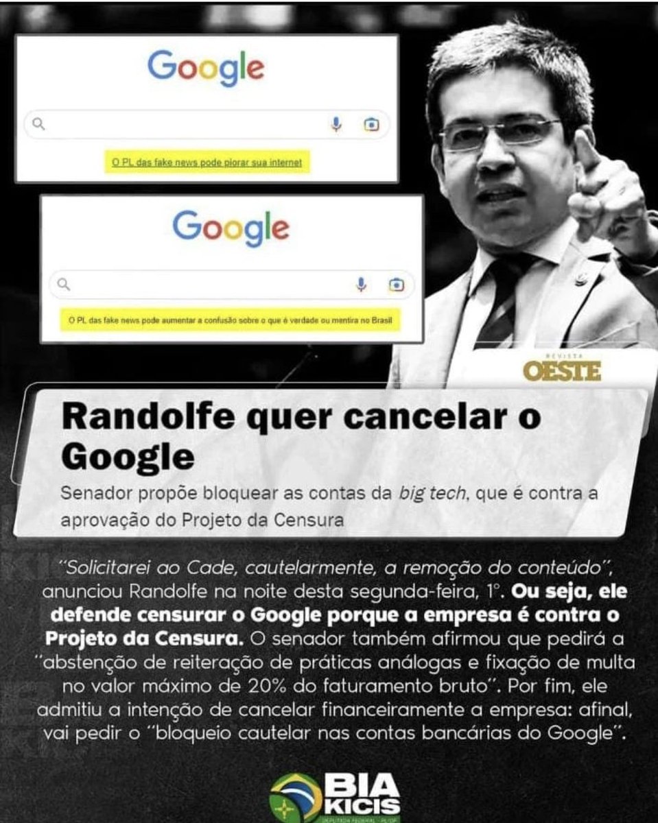 Bolsonaro sempre nos alertou sobre ter um bandido ex presidiário na presidência da República. Taí a prova...comunismo entrando com força.
#PovoNasRuas
#PL2630daCensuraNao