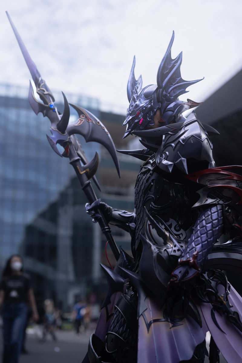 komichi5519's tweet image. #FFXIV 
Dragoon in shanghai cp29 😄