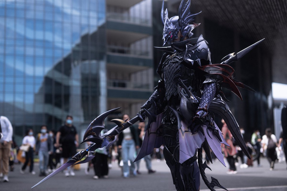 komichi5519's tweet image. #FFXIV 
Dragoon in shanghai cp29 😄