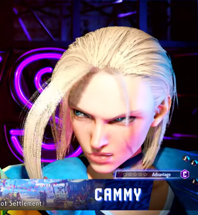 FGAnniversaries's tweet photo. Cammy's game face features in Street Fighter 6. https://t.co/sZ4AHWieF4