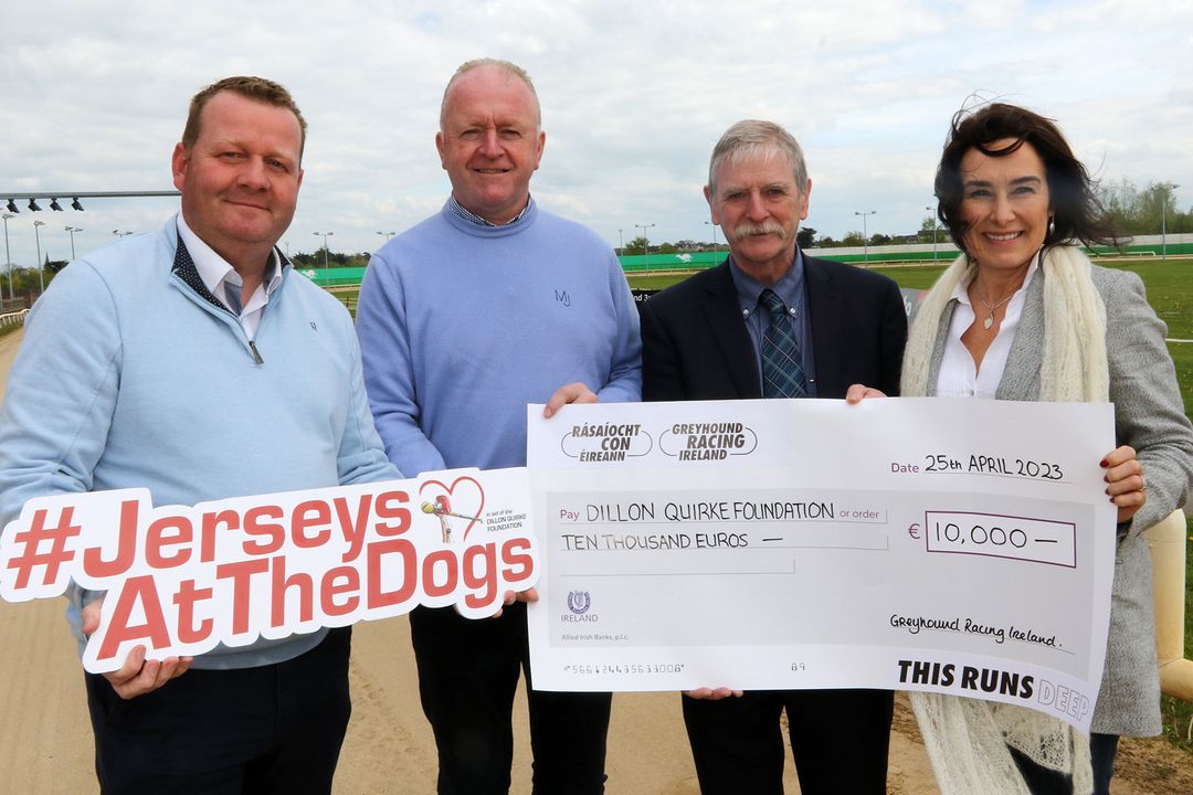 Limerick Greyhound Stadium (@limkgreyhound) on Twitter photo 🎉 €10,000 donated to Dillon Quirke Foundation
Following incredible support from the greyhound community & customers alike, Greyhound Racing Ireland have donated €10,000 to <a href="/dqfoundation22/">Dillon Quirke Foundation</a>
Thank you 💕
Read: bit.ly/40V4B9i
#GoGreyhoundRacing #ThisRunsDeep #Kirby2023 🎉 €10,000 donated to Dillon Quirke Foundation
Following incredible support from the greyhound community & customers alike, Greyhound Racing Ireland have donated €10,000 to <a href="/dqfoundation22/">Dillon Quirke Foundation</a>
Thank you 💕
Read: bit.ly/40V4B9i
#GoGreyhoundRacing #ThisRunsDeep #Kirby2023