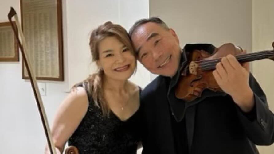 A moment backstage with Michelle Kim right before our concert!🎶