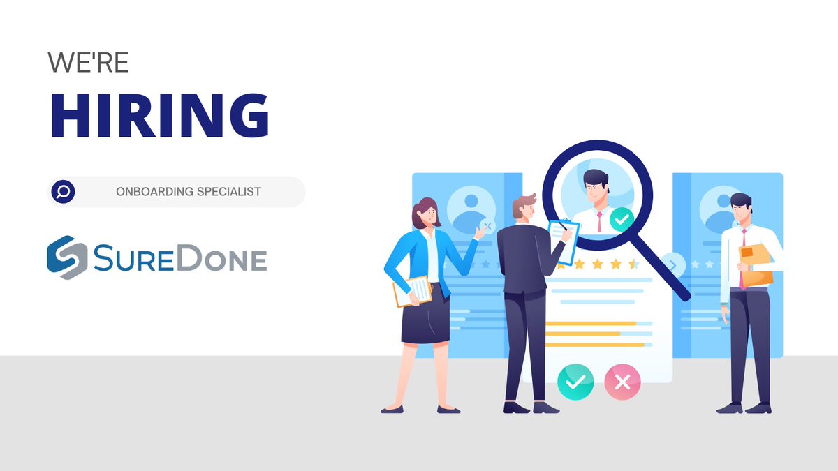 We're hiring! Click here to apply ===&gt; smrtr.io/dWWkZ. Have great project management skills? We're looking for an Onboarding Specialist. The position is fully remote! smrtr.io/dWWkZ #hiring #projectmanagement #job #nowhiring #jobposting