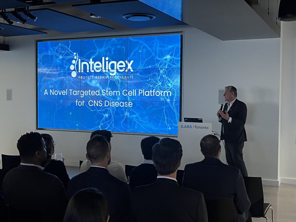 InteligexCells's tweet photo. Last night we hosted the official launch event for Inteligex at JLABS Toronto. We are incredibly thankful to everyone who has supported us on our journey thus far and we are looking forward to big things in 2023! https://t.co/YoZJxLz7Q6