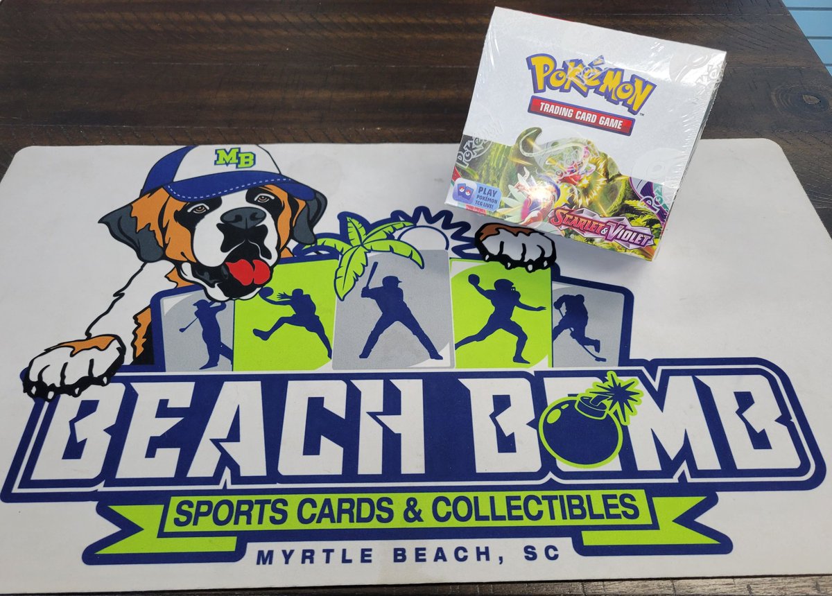🚨Scarlet & Violet BB Giveaway 🚨

Showing some love for #pokemon community!!

3 easy rules!
Like
Follow
Tag some friends

If your in the Myrtle Beach area come on and swing by!!

Giveaway ends 5/12/23

Free shipping in the US! 
#PokemonTCG #pokemongiveaway
#PokemonScarletViolet