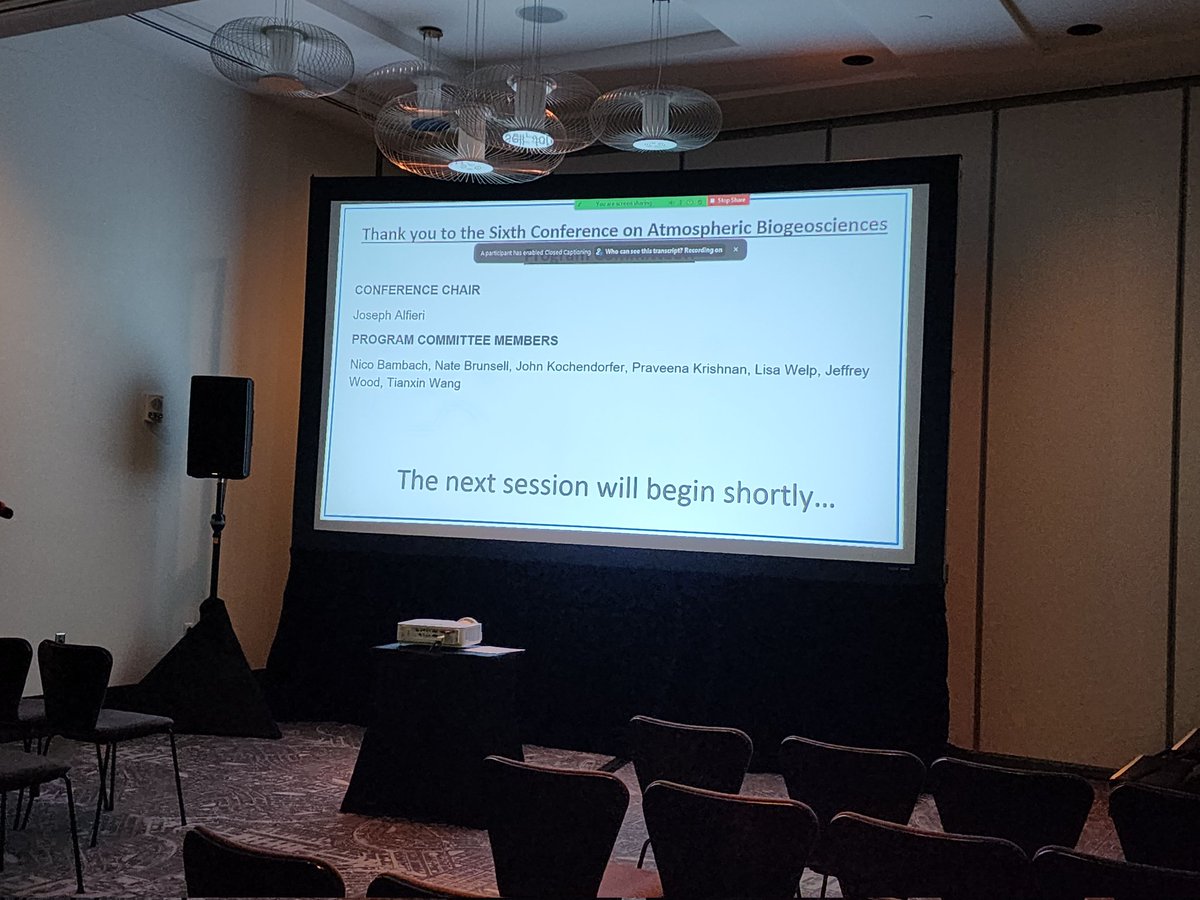 Krishnan_Pravi's tweet photo. At the 35th Conference on Agricultural and Forest Meteorology/14th Fire and Forest Meteorology Symposium/Sixth Conference on Atmospheric Biogeosciences
#AMS35AgForest
#AMS14Fire
#AMS6BioGeo https://t.co/HWXFlEHSlr