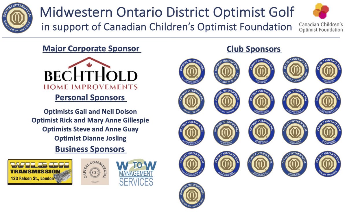 Midwestern Ontario Optimist District tweet media