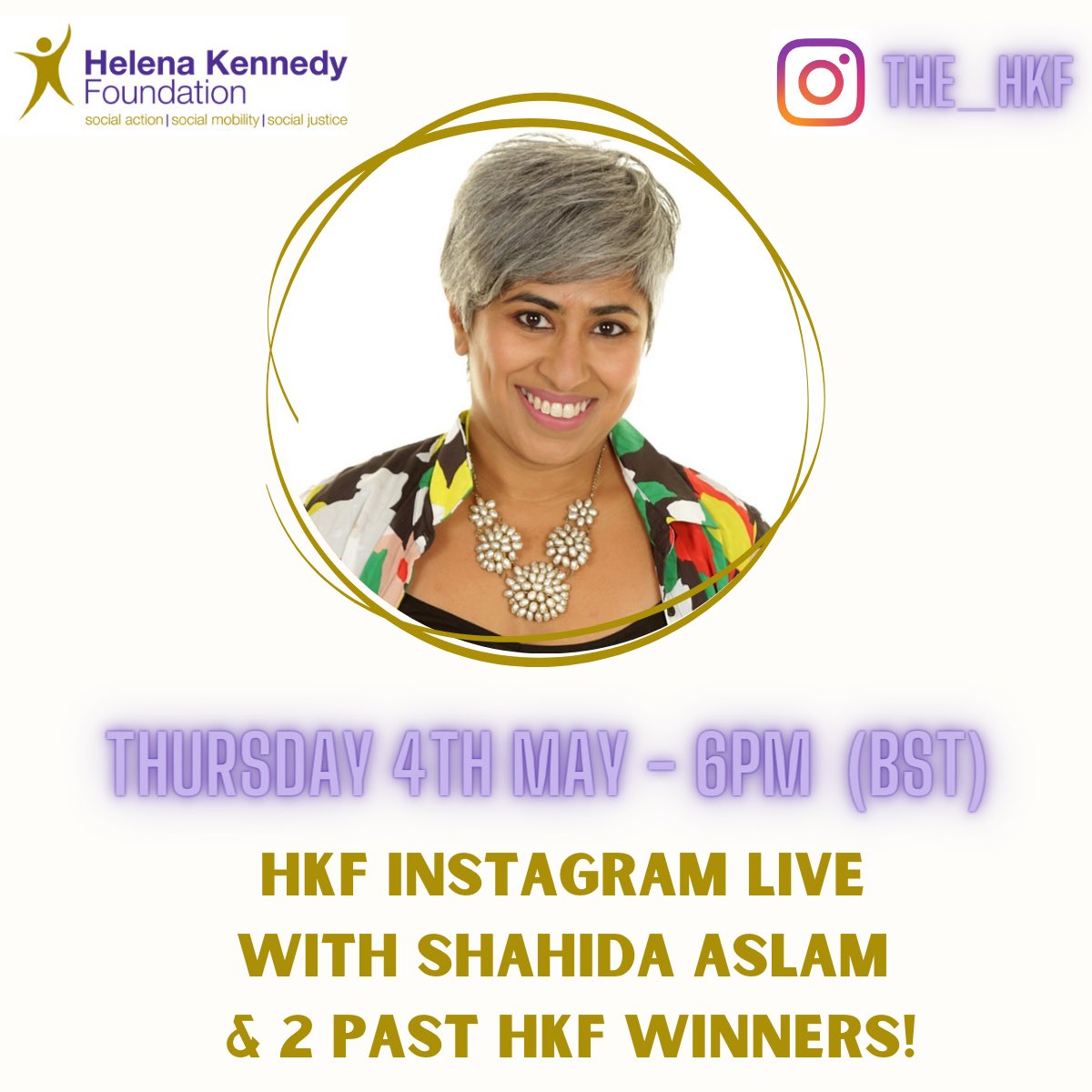 TheHKF's tweet photo. Join us, with our own - @Shahida_1_ & 2 past winners, this Thursday at 6pm for our first ever Q&A on Instagram live! 🎉💜
https://t.co/umQctn5xOX
- message us any questions you have about the HKF ahead of the live on Thursday! 🌂
#hkf #hkf25 #learningworked #learning https://t.co/qRHpOS8nQN