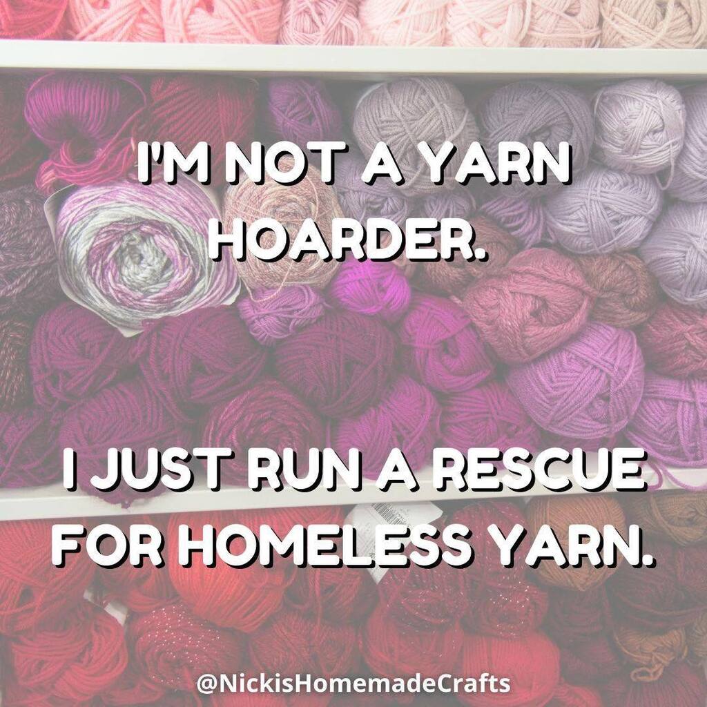 nickiscrafts's tweet photo. BEST Crochet and Yarn MEMES! 🤣
These incredibly funny memes went MEGA VIRAL on FB and I thought it would be fun to show them to you too, cause Laughing and Positivity are Good for Your Soul ❤️ 

➡️ ➡️Which one is Your Favorite?
🤣

Quick reminder, a N… https://t.co/nsBNtSNBOH https://t.co/XaIi7L0rZq