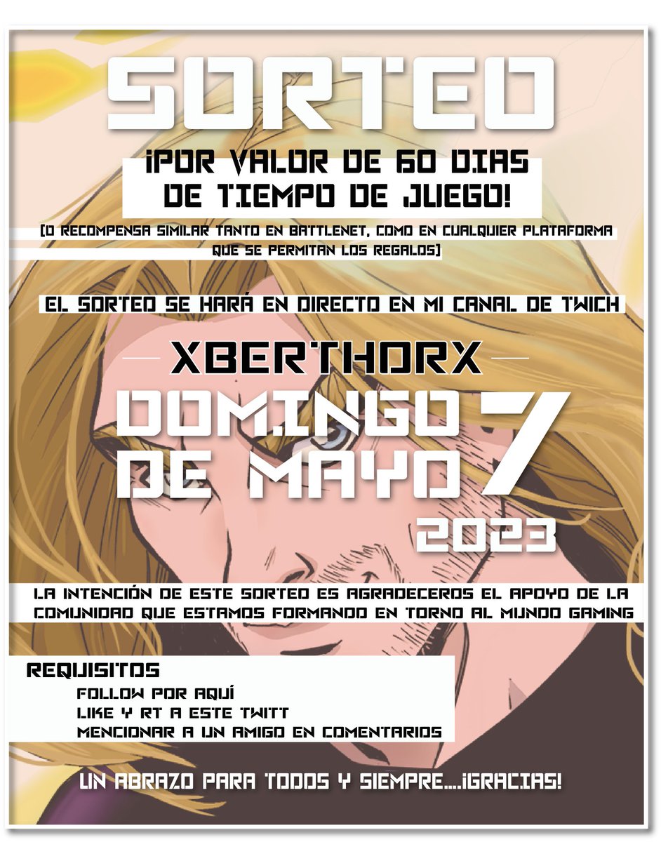 xBerThorx's tweet photo. ¡Un poquito tarde! 

Voy muy lento en hacer las cosas, entre que no me entero y que no me da la vida (los papas y mamás de bebés me entendereis), todo se me retrasa ! 

¡Pero ya llegó! https://t.co/jqJbxjJxon