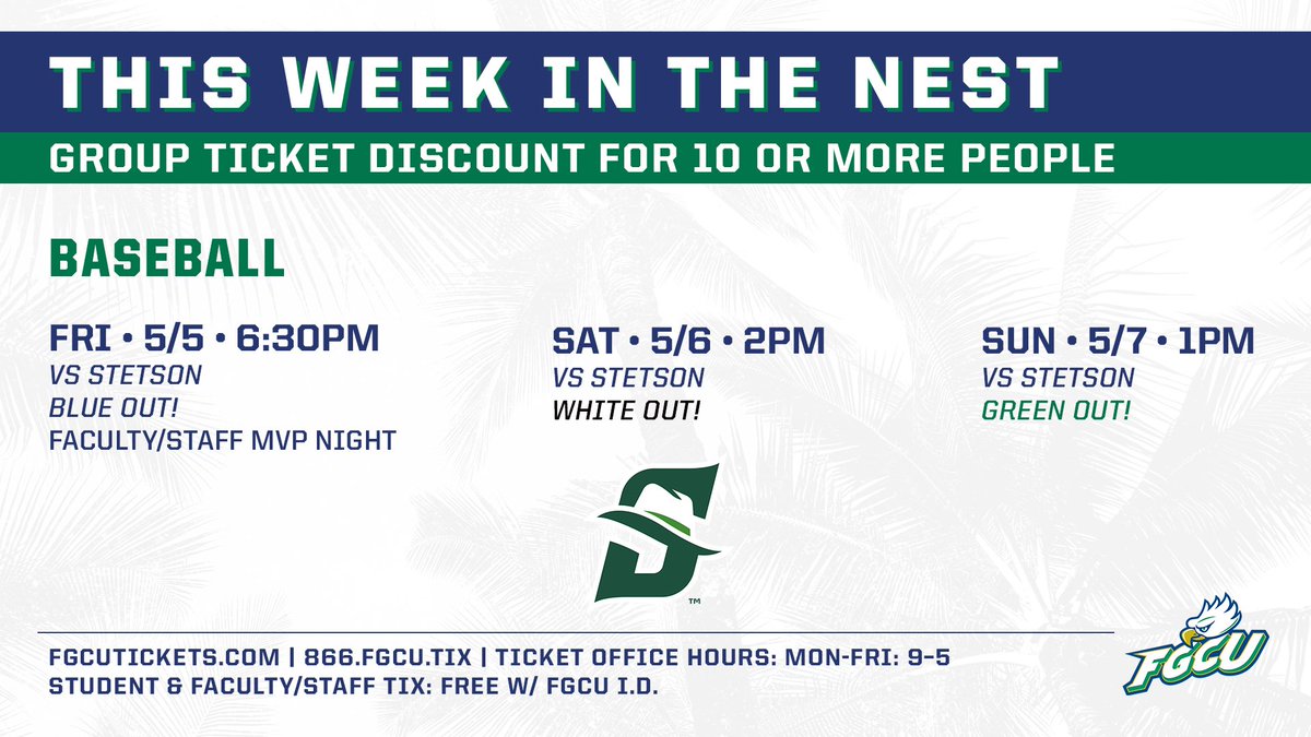 FGCU Ticket Office tweet media