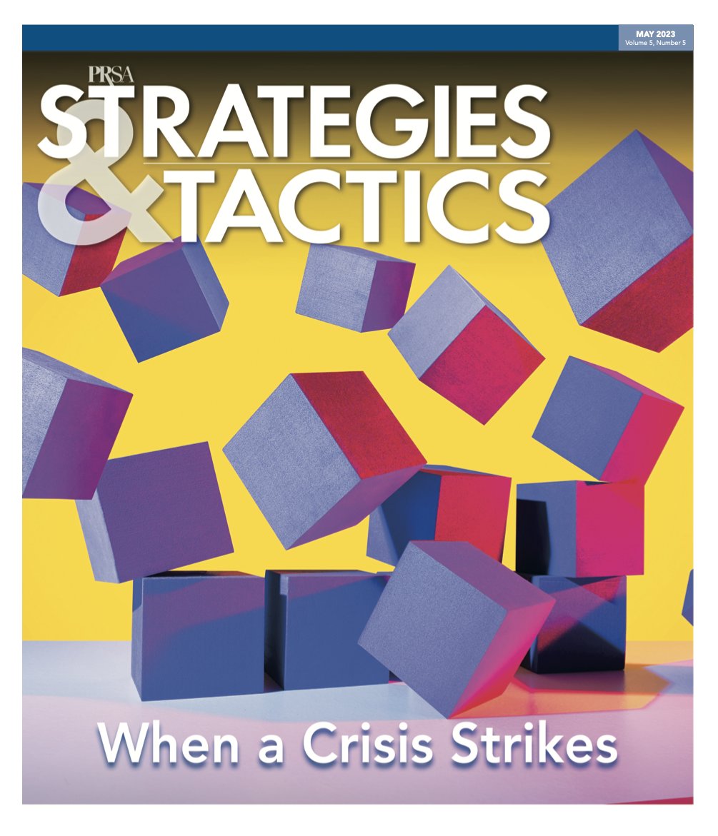 The May issue of S&amp;T is live! Read on for crisis management lessons from Southwest Airlines, keys to authentic apologies, details for emergency planning, ideas on maintaining a diverse workforce, tips for understanding target audiences &amp; more bit.ly/3LptHHq 
@prsa
 #prsa