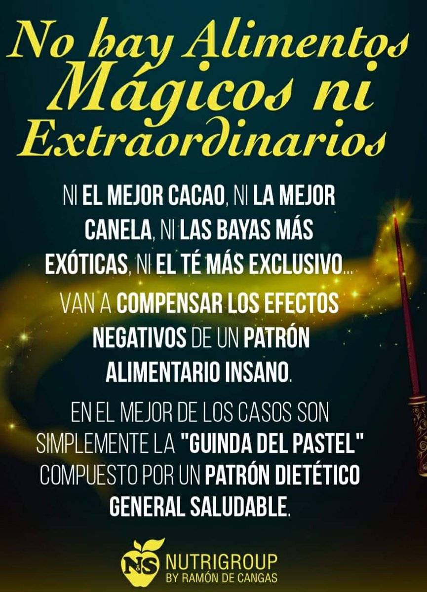 No hay magia...