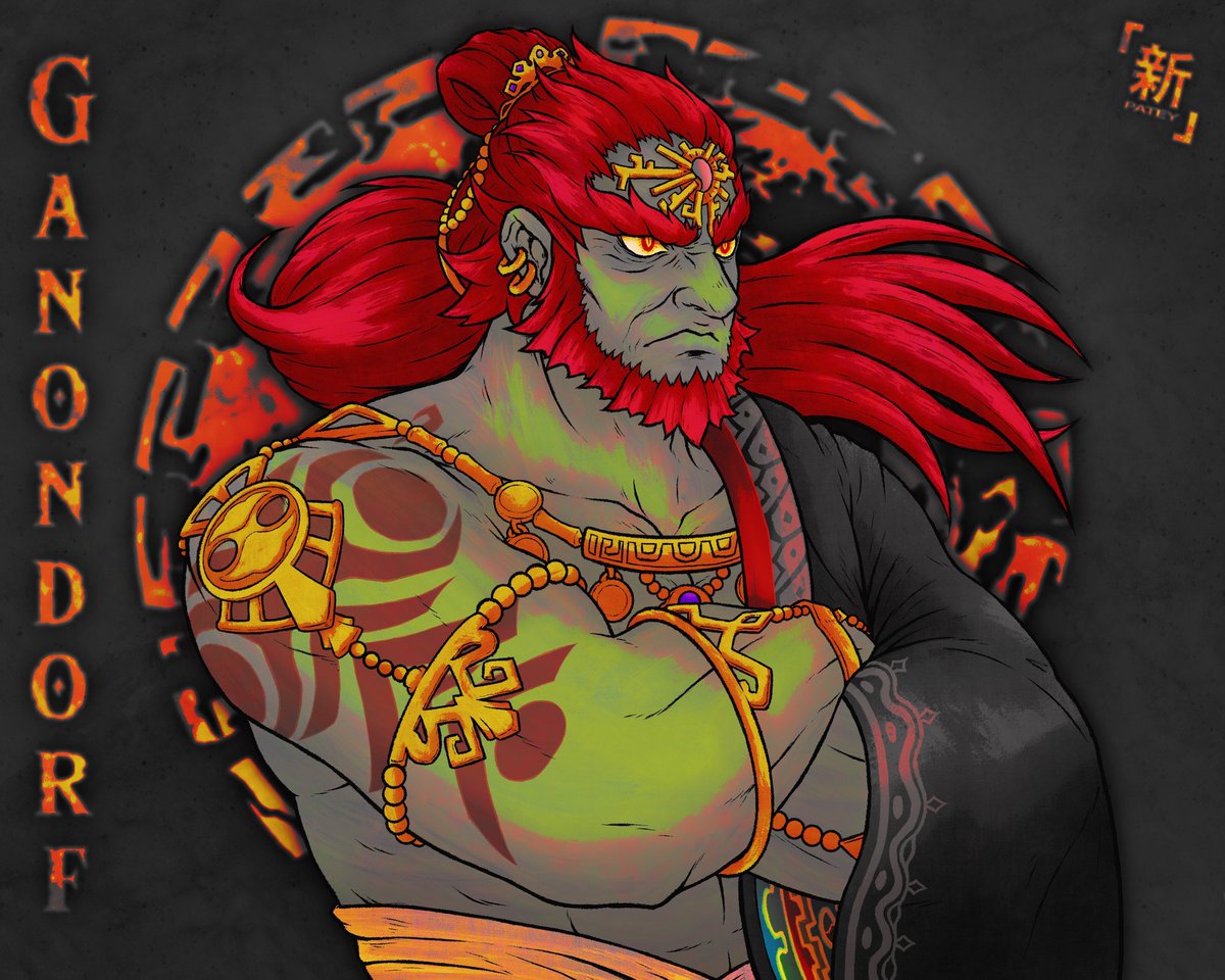 Shinpatey's tweet photo. Daddy Ganondorf 🔥🔥
Trop de hype pour Zelda totk 
#ZeldaTearsOfTheKingdom https://t.co/JG2RIddywm