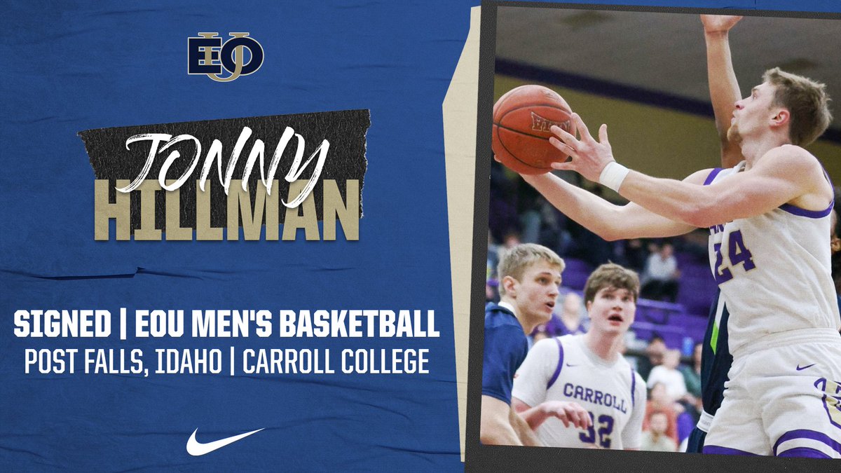 𝙎𝙄𝙂𝙉𝙀𝘿🏀

From Coach Chris Kemp,

"I have known Jonny's family since the beginning of my college basketball journey. Jonny checks every box on and off the court of what we are trying to recruit! I am excited that EOU gets to be the final chapter of his basketball story!"