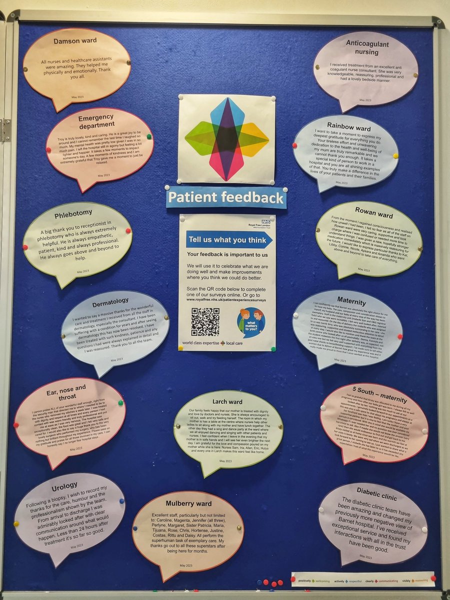 Barnet Hospital Patient Experience team tweet media
