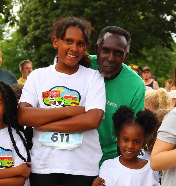If you've attended an event with <a href="/sportstats/">Sportstats</a> timing, you've seen Andre Okenge (📷 from the 5/15 Farm Run). Andre's son was in a terrible accident in October &amp; 50% of registration fees for the May 6, Saturday 5K &amp; Kids 1K Series will go to their GoFundMe: raceroster.com/series/2023/67…