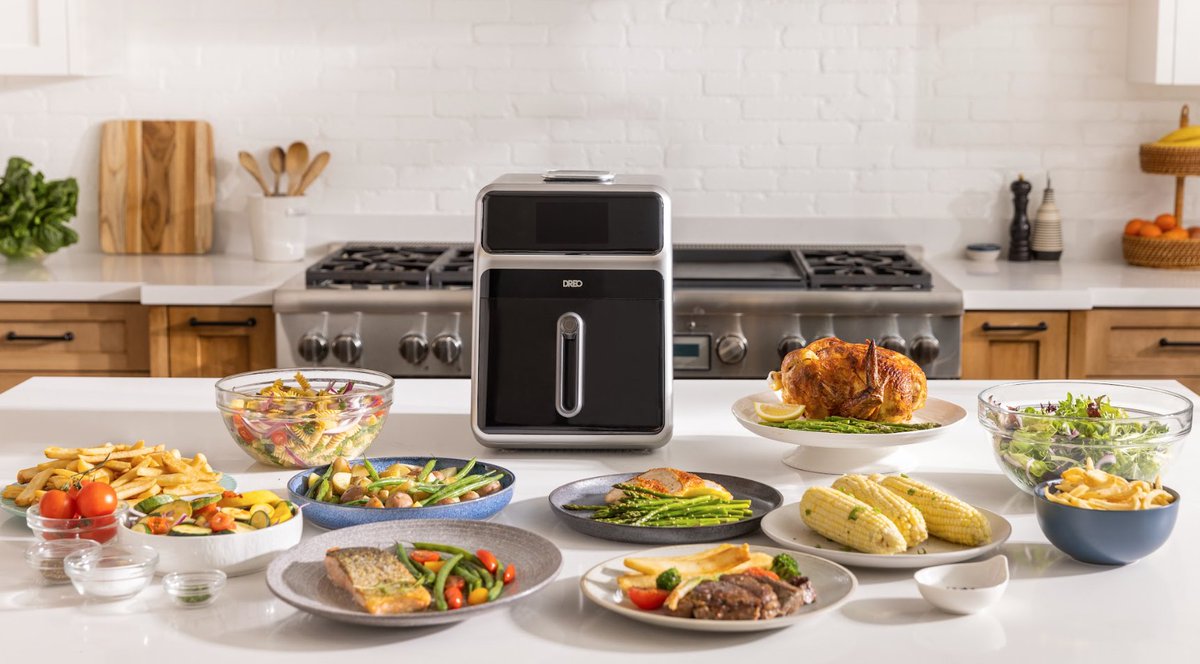 EmilyReviewsCom's tweet photo. If you're wanting to cook meals with precision and ease, the new #DREO ChefMaker is for you!  Coming to #Kickstarter this month, this is one opportunity you don't want to miss out on!  https://t.co/g3D6q18bPd #chefmaker https://t.co/YWEdXov2qG