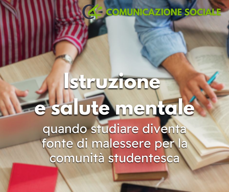 Ansia, stress, paura di non essere all’altezza degli standard che la società e il sistema scolastico impongono. Sono questi i sentimenti che sempre più studenti italiani provano. 

Qui l’articolo completo : commtoaction.it/2023/05/02/ist…

#studenti #ansia #stress #scuola #università