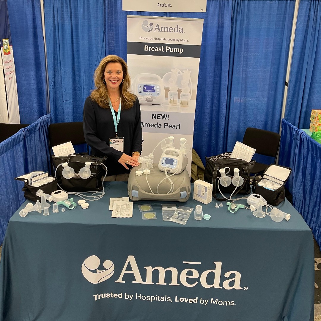 We are showcasing our line of Ameda breast care products at the WIC National Conference in San Diego this week. Stop by our booth to learn more about the Ameda Pearl! #WIC #momlife #ameda #amedapearl #myameda #pumpwithpromise