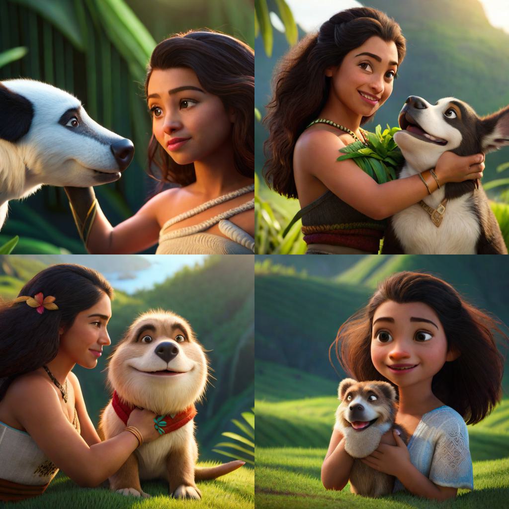 eunice_wisdom's tweet photo. Imagine  a scene on Moana directed by John Musker and Tom Clements using HD, cinematic, detailed and hyper-realistic images.

Tool I used: Blue willow https://t.co/wlQtkKI7XM
