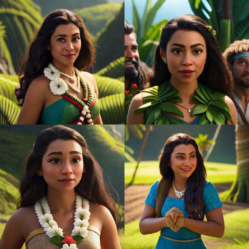 eunice_wisdom's tweet photo. Imagine  a scene on Moana directed by John Musker and Tom Clements using HD, cinematic, detailed and hyper-realistic images.

Tool I used: Blue willow https://t.co/wlQtkKI7XM