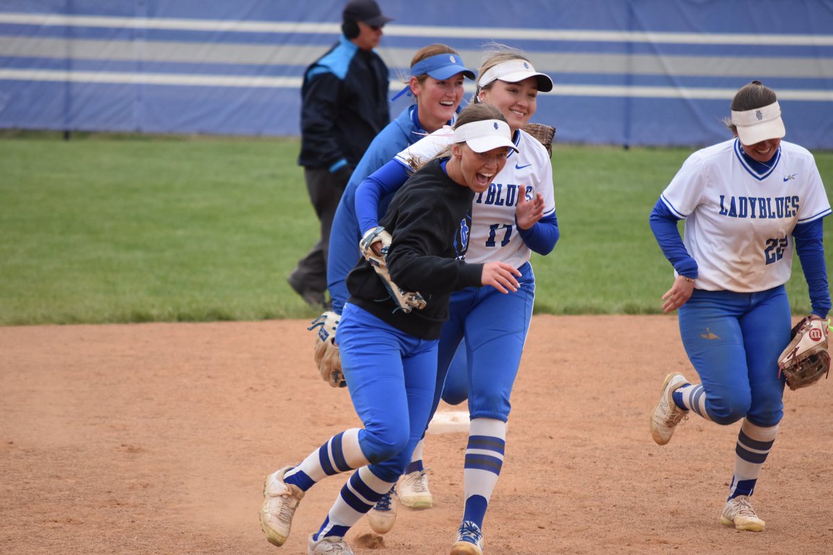 ICladybluesSB's tweet photo. Sunday was electric⚡️⚡️

In addition to being named regular season champs, we earned ourselves the right to host the MWC Tournament on May 12-13. Let’s get another great crowd that weekend! #ICSB https://t.co/Meuj4JpUeh