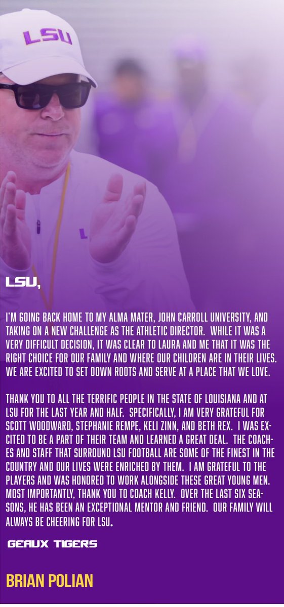 Brian Polian tweet media