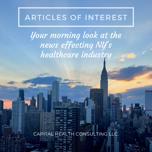 CHCAlbany's tweet photo. Want to be in the know on the latest in New York healthcare? Look no further than Articles of Interest – the go-to source for industry professionals. #healthcareindustry #newyorknews #ArticlesOfInterest

https://t.co/WFf2ZMZe8c
https://t.co/ZB2pt9EsyI https://t.co/6pY3LrUtUB