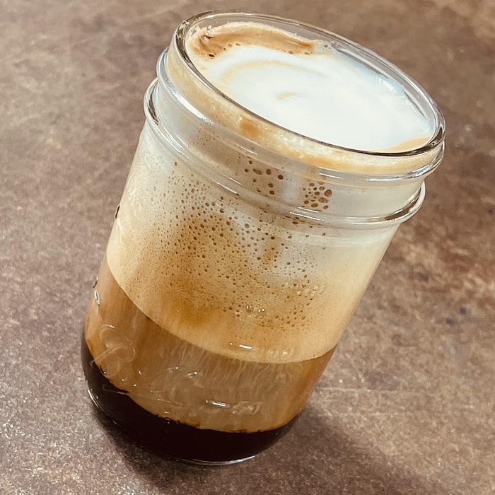 IzolaBakery's tweet photo. Espresso drinks are officially back at the bakeshop!! 🎉 Come on by for a hot cappuccino - made with a double shot of espresso and grass fed milk.
Our Hot and Iced Potions are also back - a delicious recipe of peppermint tea infused with fresh thyme and mint, honey, and lemon. https://t.co/sONPla4QlP