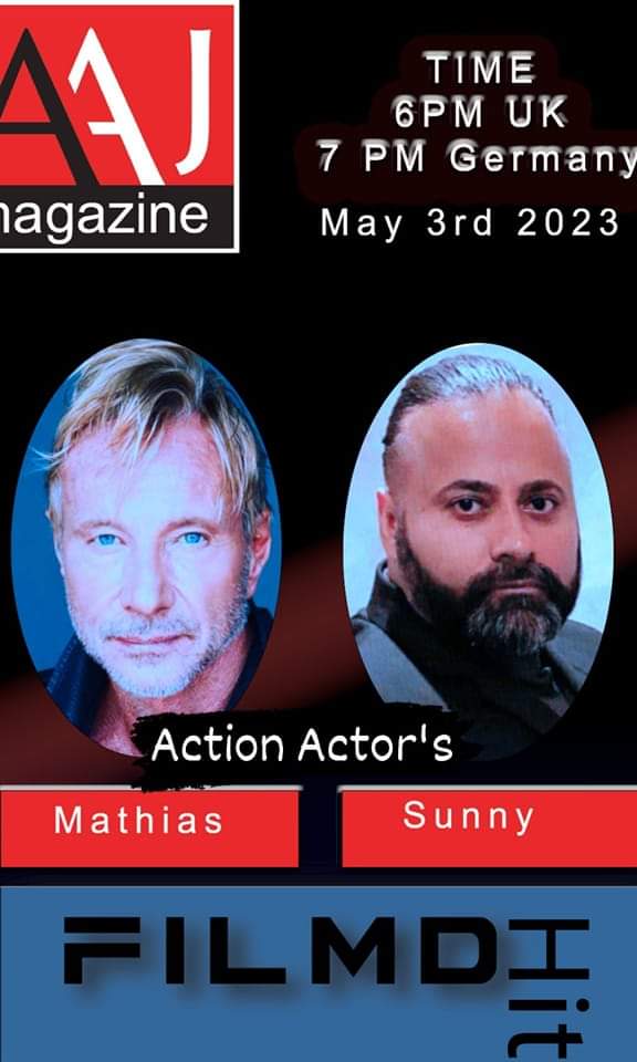 Hi Martial Arts Fans. GERMAN  Hollywood Action  Actor And Awesome Martial Artist MATTHAIAS HUES  Going to Have IIve Conversation with Sunny Singh  on Instagram at taegold79 (SunnySinghBLAZE)  filmdhit.com 

m.youtube.com/watch?v=GjQZxC…