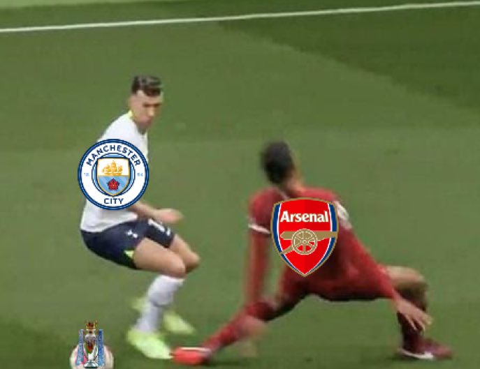 theftblcrew's tweet photo. Arsenal bottling the league be like: https://t.co/GGa9Px0eAU