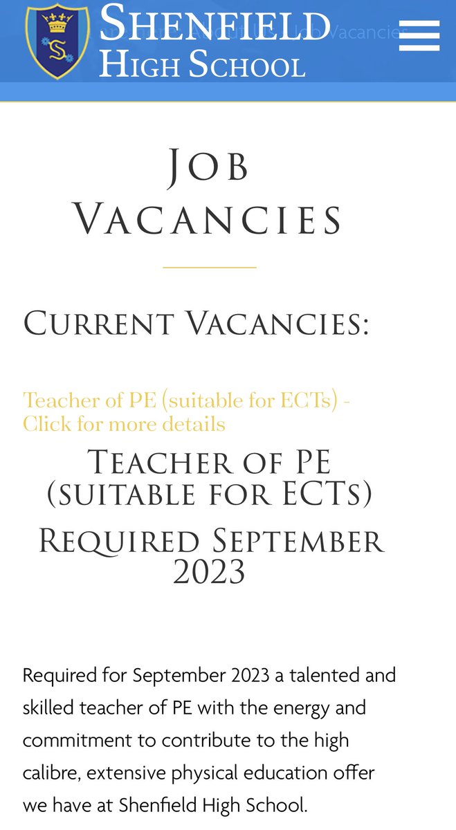 SHSPEDEPT tweet media