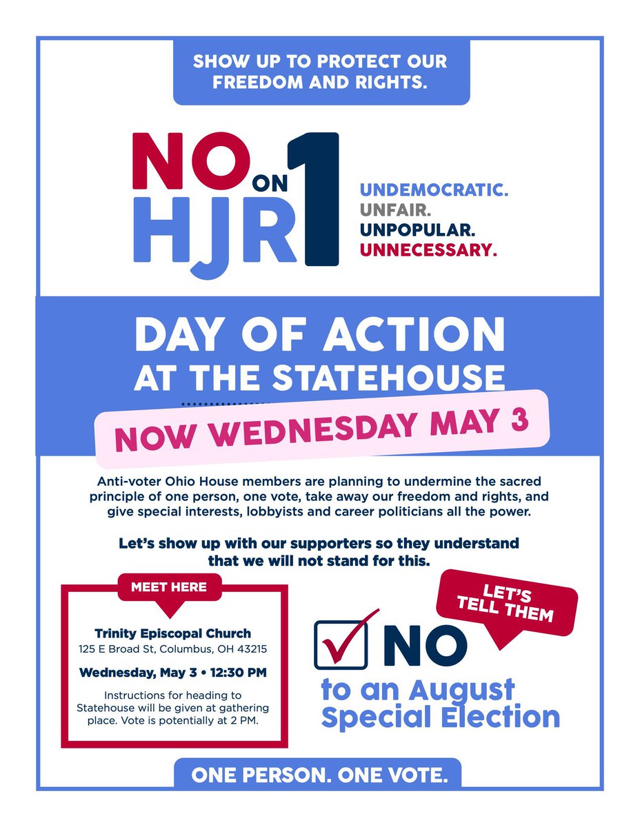 Two rallies at the Statehouse tomorrow, back to back. Defend academic freedom. Defend our #Freedom2Learn. Defend democracy and reproductive justice—the target of HJR1.