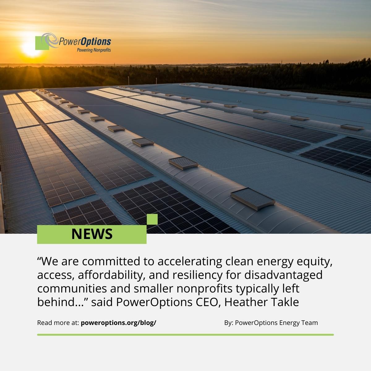 PowerOptions and <a href="/SunwealthPower/">Sunwealth</a> are excited to announce a new partnership to extend the benefits of #solar to low-income communities, low-income residential buildings, energy justice communities, and other #nonprofits. Read more at: hubs.ly/Q01NlYR40