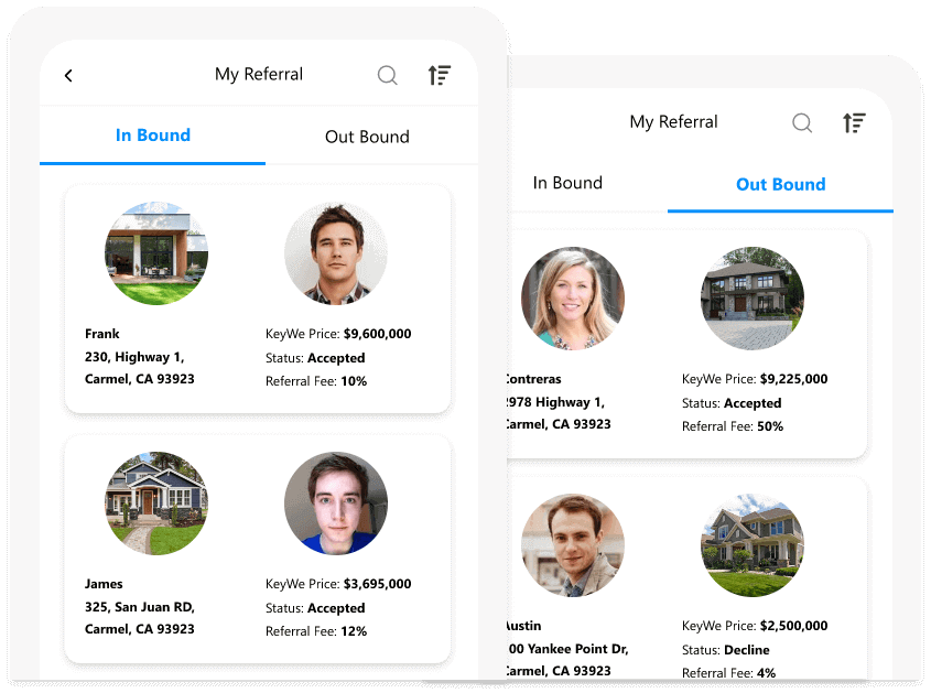 go_keywe's tweet photo. Our user-friendly tools, including referral networks and tour management, aim to provide an exceptional experience for agents using KeyWe. These features could help you complete deals and expand your network! #realestate #referrals https://t.co/rtj4ckoBdv #keywe https://t.co/RNmMuqo4Y8