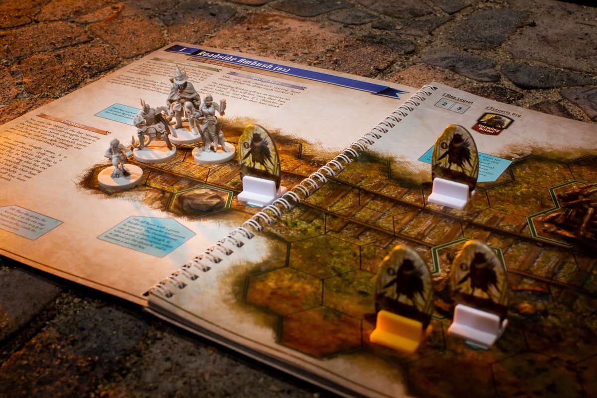 Cephalofair's tweet image. The crew at @BoardGameQuest reviews Gloomhaven: Jaws of the Lion!

"If someone wanted to try Gloomhaven I would highly recommend Jaws of the Lion as the perfect starting point." bit.ly/3mIC5te