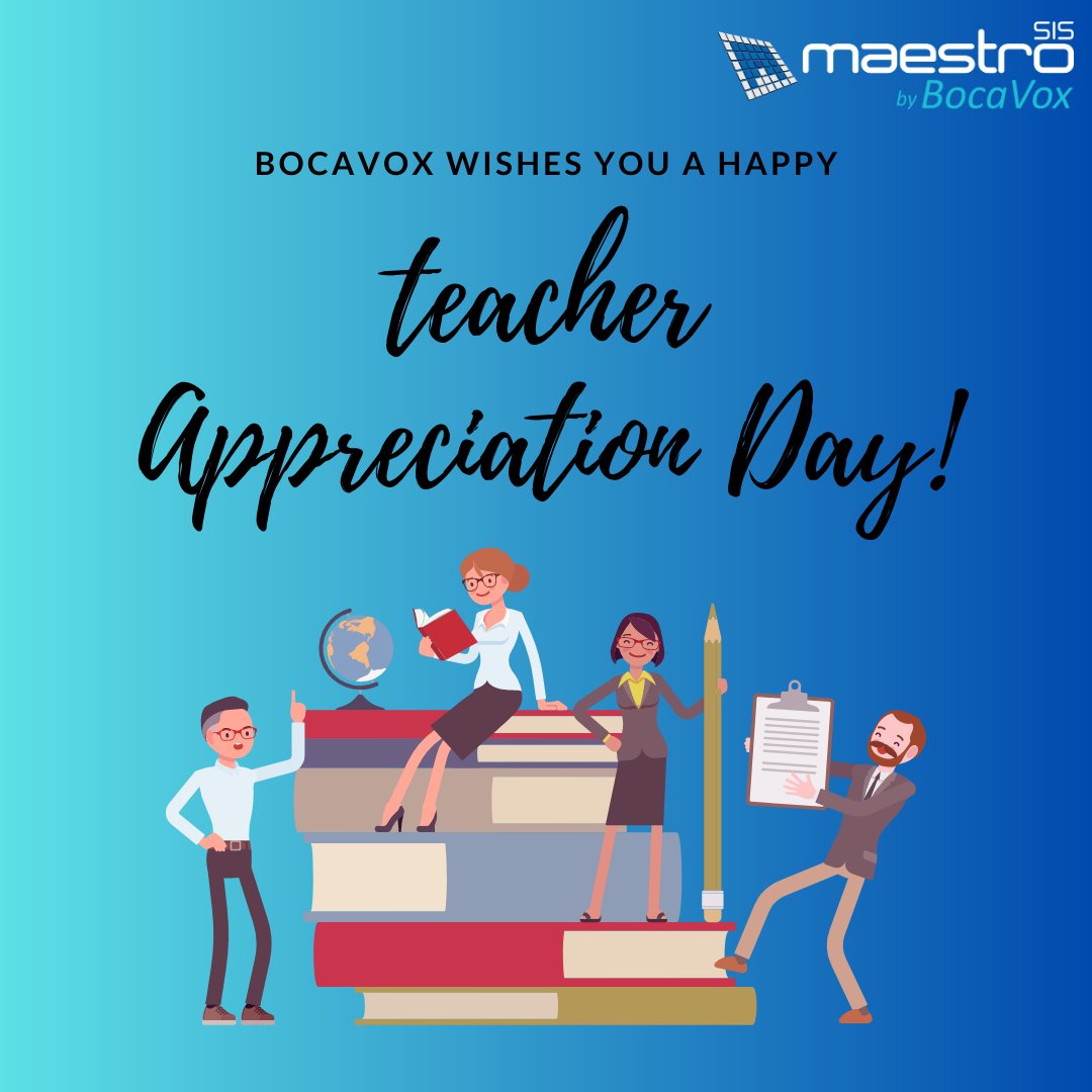 Thank you to all the incredible teachers out there who work tirelessly to shape minds and inspire a love for learning. Your dedication is truly appreciated today and every day!
#TeacherAppreciationDay #ThankATeacher #education #highereducation #k12 # edtech #professor