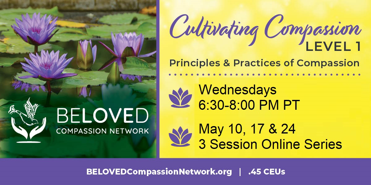 belovedway_'s tweet image. Cultivating Compassion Level 1 is just around the corner! Get your registration in now for this 3-session online series exploring the foundations of the #CompassionPractice, a mindfulness- and meditation-based practice for cultivating compassion: eventbrite.com/e/612530383867