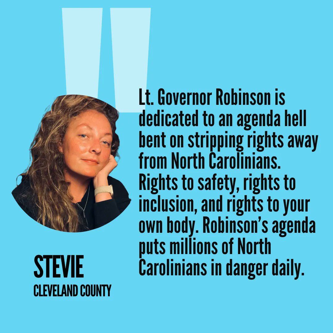 DownHome_NC's tweet photo. Down Home fellow Stevie Brooks from Cleveland County has made the commitment to stand up against extremist Mark Robinson in his run for NC Governor. Will you? 

Make your commitment here: https://t.co/nhQVIsO4MU

#ExtremeRobinson
#BadMark
#SayNoToMark
#NotOurMan https://t.co/p4zMQaKz7f