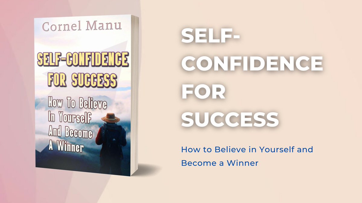 AmbitionOasis's tweet photo. Self-Confidence for Success: How to Believe in Yourself and Become a Winner ✨ https://t.co/zTzHrRNg50 https://t.co/HeoQMCCuF0