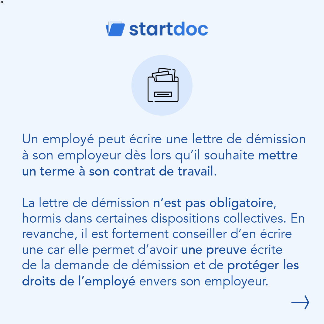 startdocfr's tweet image. GUIDE : Comment rédiger une lettre de démission? 💡

Téléchargez gratuitement notre modèle de lettre de démission sur startdoc.fr ➡️ startdoc.fr/documents/1462…