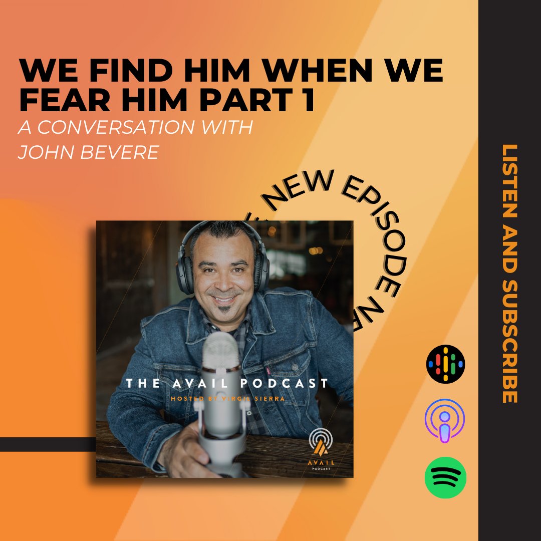 theartofavail's tweet photo. Spiritual adhesion is ONLY found in awe of the Father! Just ask best-selling author and co-founder of Messenger International John Bevere! Today, John leaves us wondering…are we prepared for the outpouring of the Holy Spirit? Tune in on Spotify, Apple, and Google. #AVAILPodcast https://t.co/cfuKgkpckl