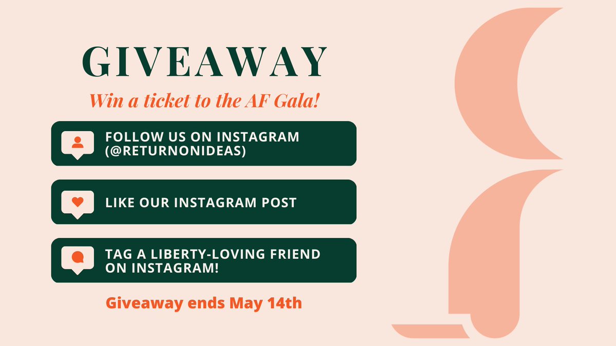 ReturnOnIdeas's tweet photo. 🎉 GIVEAWAY 🎉
The #AFGala, hosted by @AFempowers, will be 5/25 in DC! We'll be there & we’re giving away two general admission tickets! Each includes a full bar (PLUS a spritz garden with a custom cocktail), appetizers, & access to the first floor of the Anderson House. https://t.co/TpmoV3iX6n