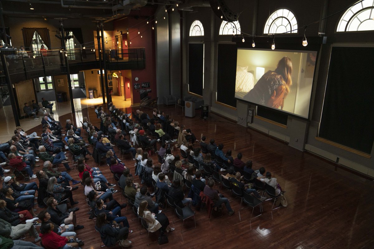 IL_Wesleyan's tweet image. Film and theatre students showcased their film projects during the third annual Phenom Film Festival. Adding to the excitement this year, Academy Award-nominated actor and IWU alum Richard Jenkins &apos;69 was in attendance during a visit to campus!