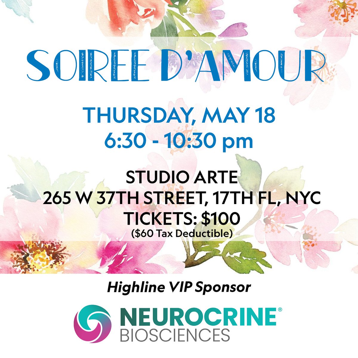 HDSA New York City Chapter (@hdsanyc) on Twitter photo Celebration of Hope is 16 DAYS away! Purchase your ticket now before we sell out!
greaterny.hdsa.org/.../soiree-d-a…...
Thanks to <a href="/neurocrine/">Neurocrine Biosciences</a> for being a Highline VIP Sponsor Celebration of Hope is 16 DAYS away! Purchase your ticket now before we sell out!
greaterny.hdsa.org/.../soiree-d-a…...
Thanks to <a href="/neurocrine/">Neurocrine Biosciences</a> for being a Highline VIP Sponsor