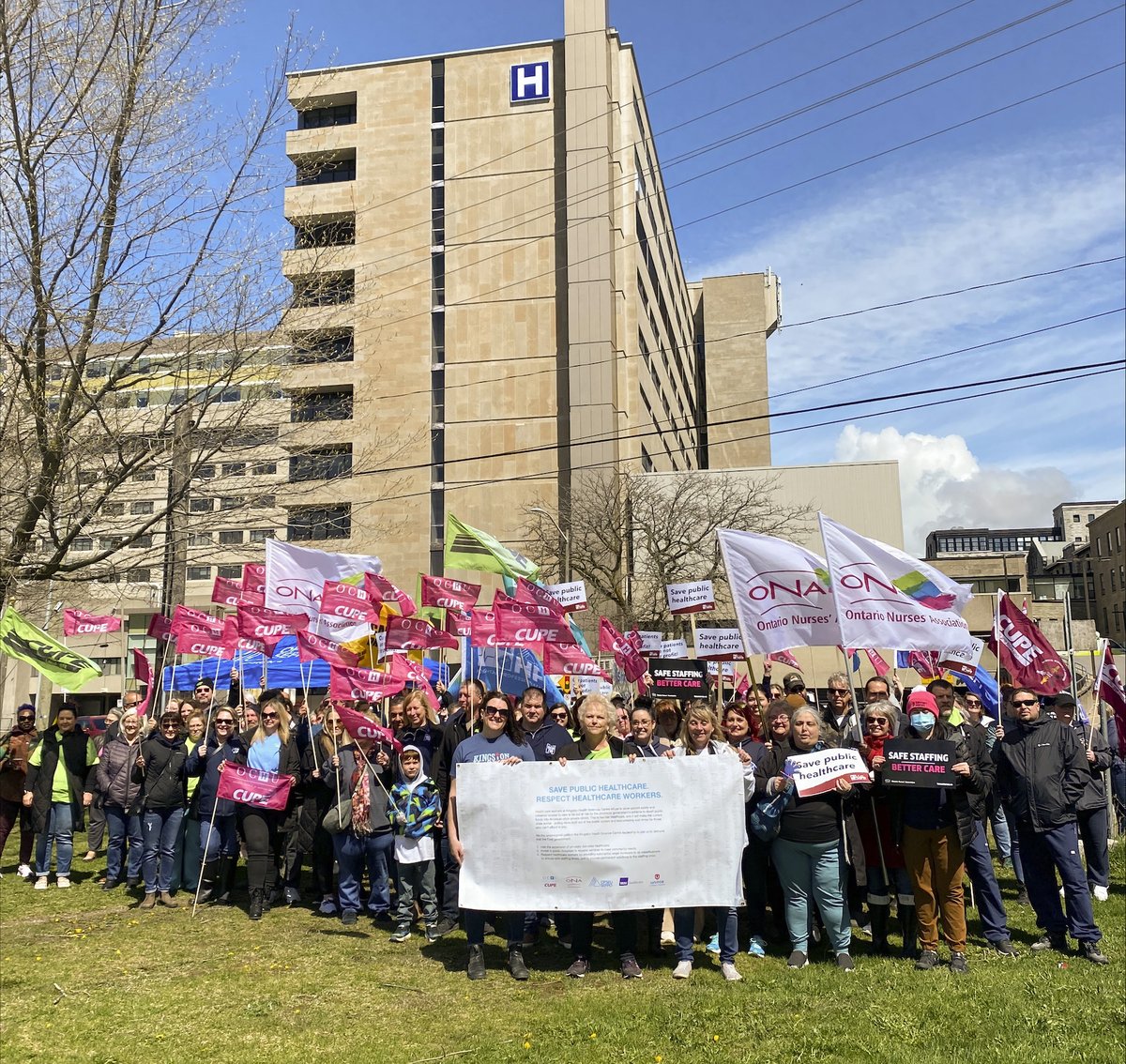 Ontario Nurses' Association tweet media